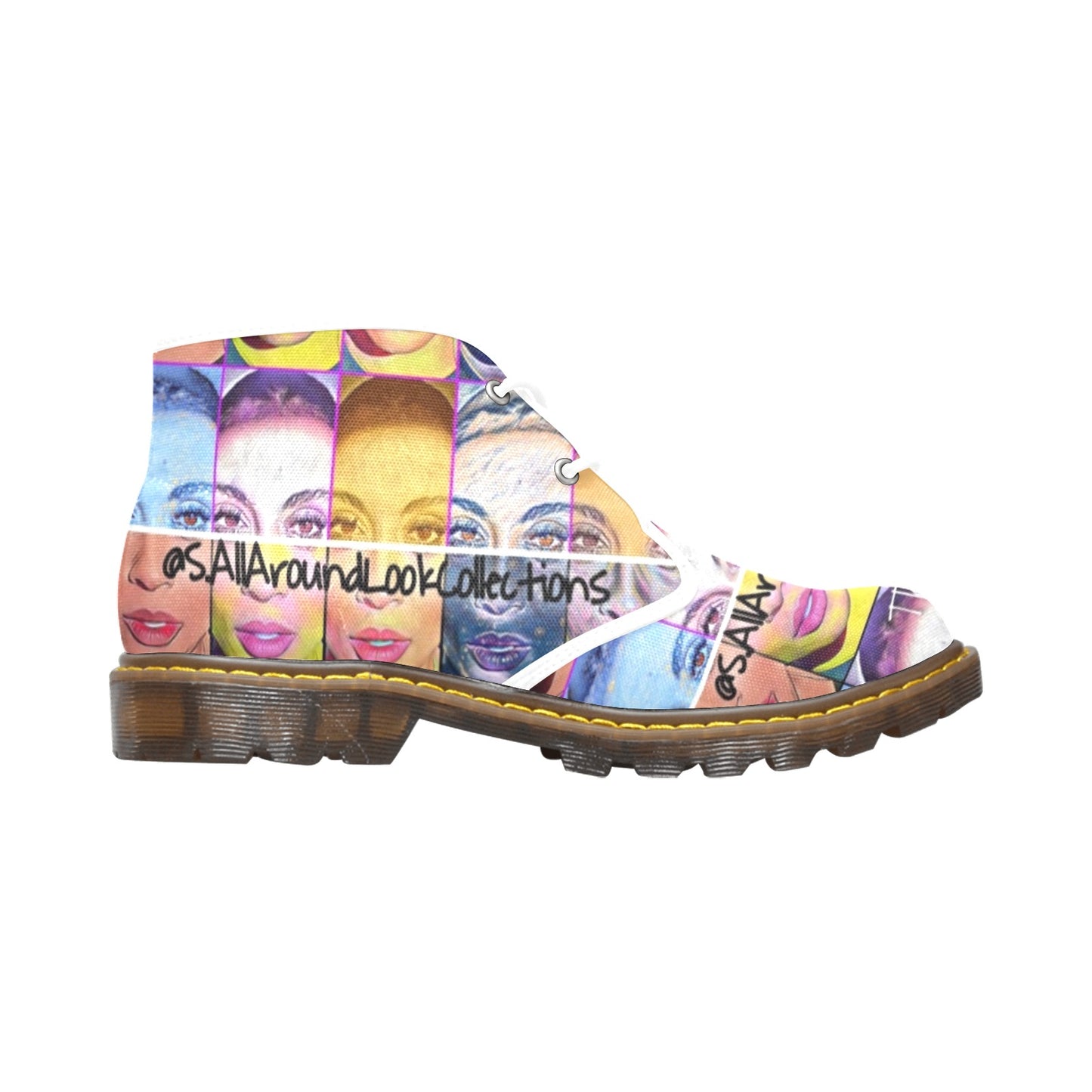 Custom Women's Canvas Chukka Boots