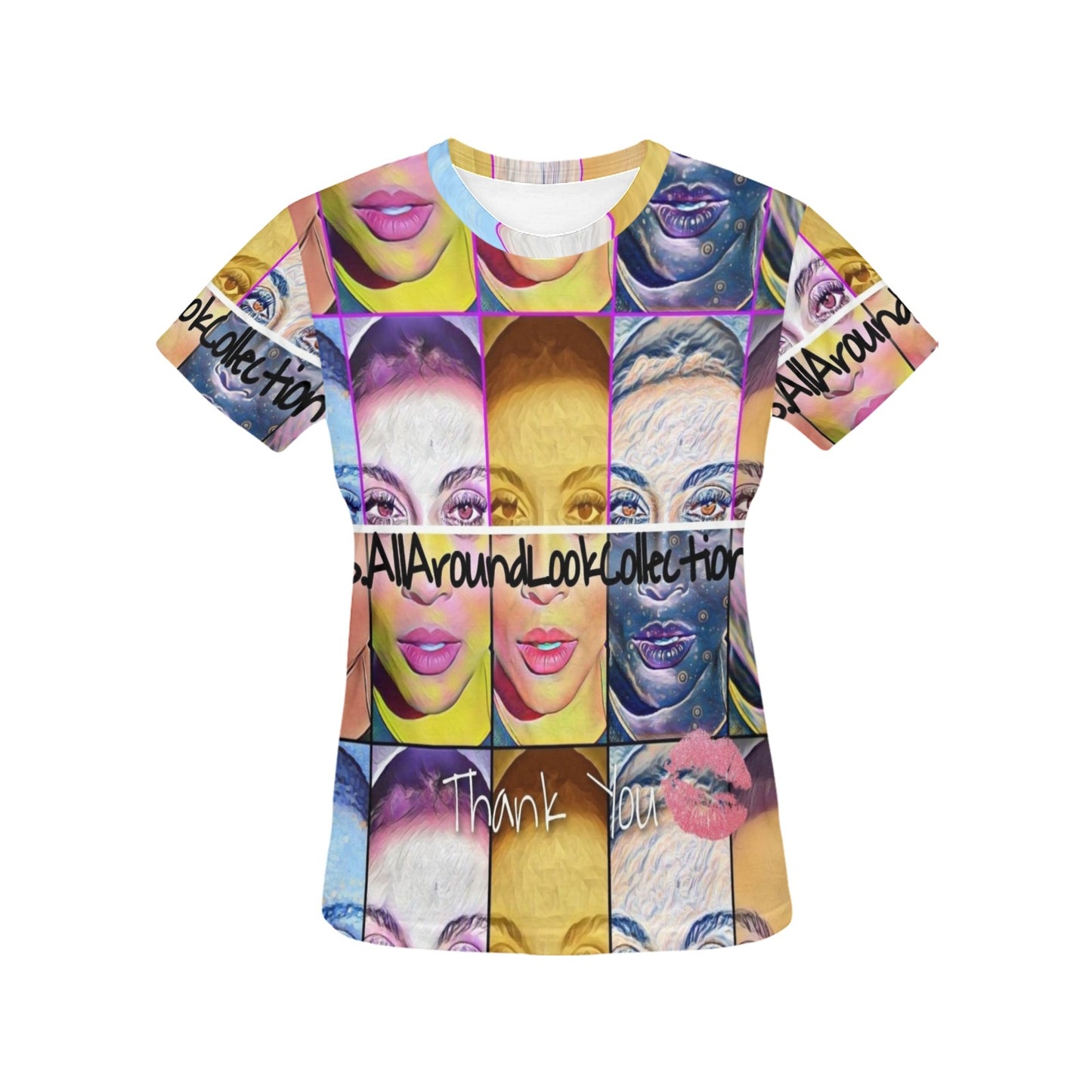 Custom Women's All Over Print/3D T-shirt